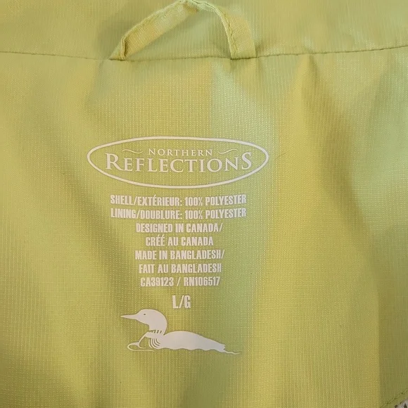 Northern Reflections Light Green Jacket - Picture 4 of 9